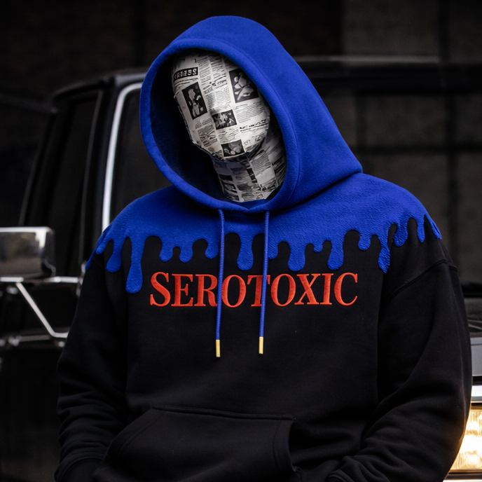 Serotoxic x Angst Heavy Cotton Hoodie