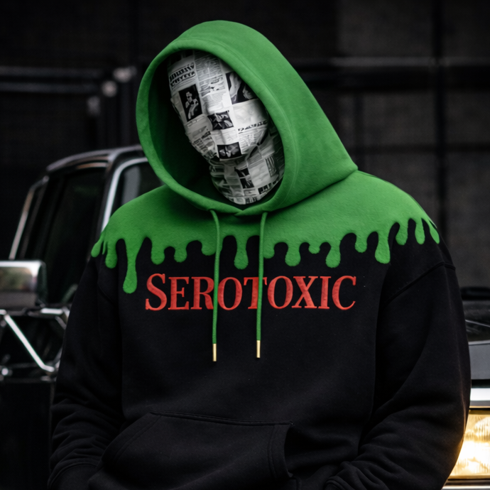 Serotoxic x Angst Heavy Cotton Hoodie