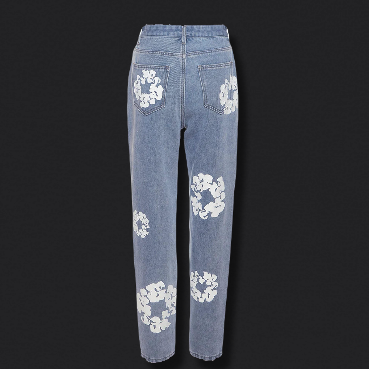 Cotton Wreath Jeans