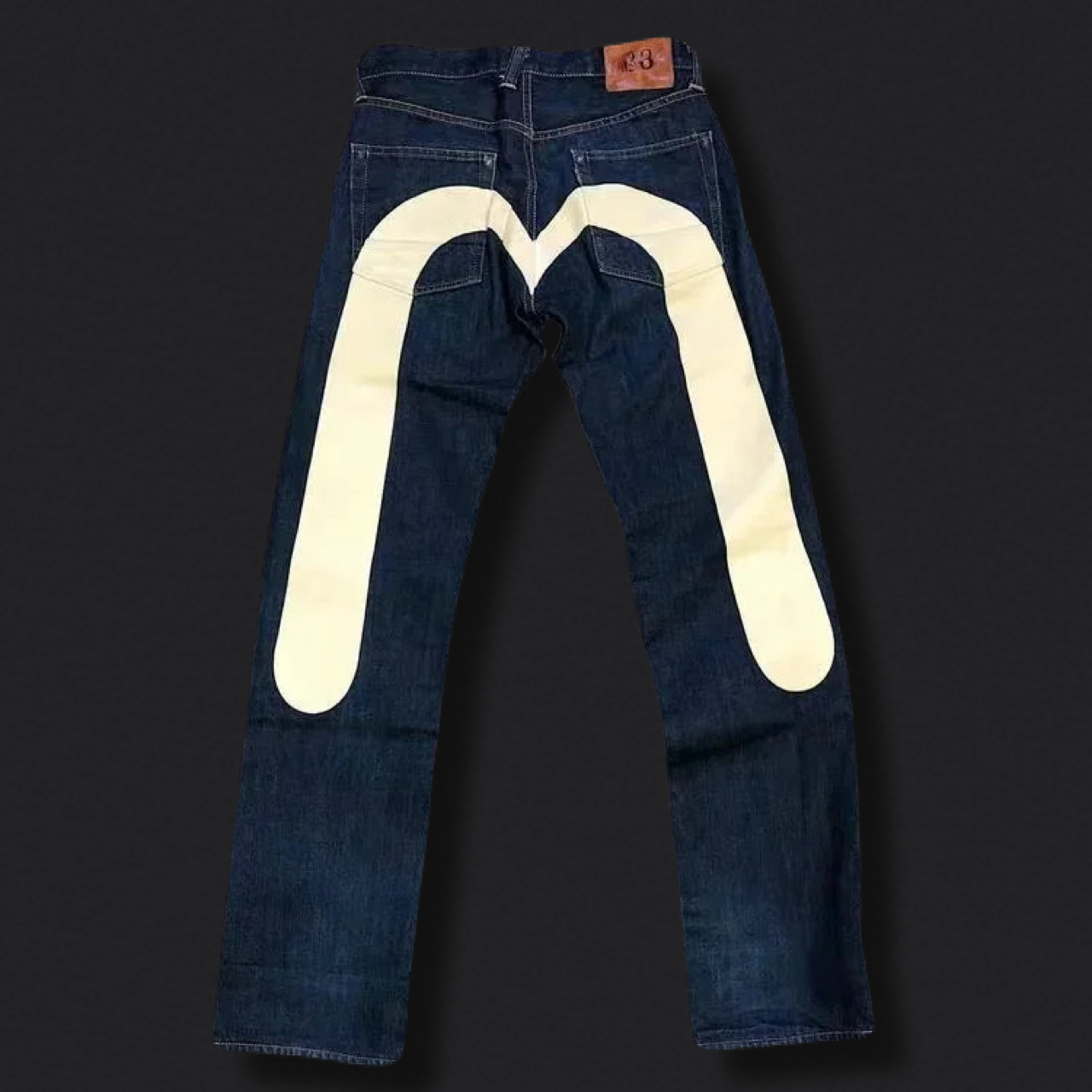 Marked Denim Jeans