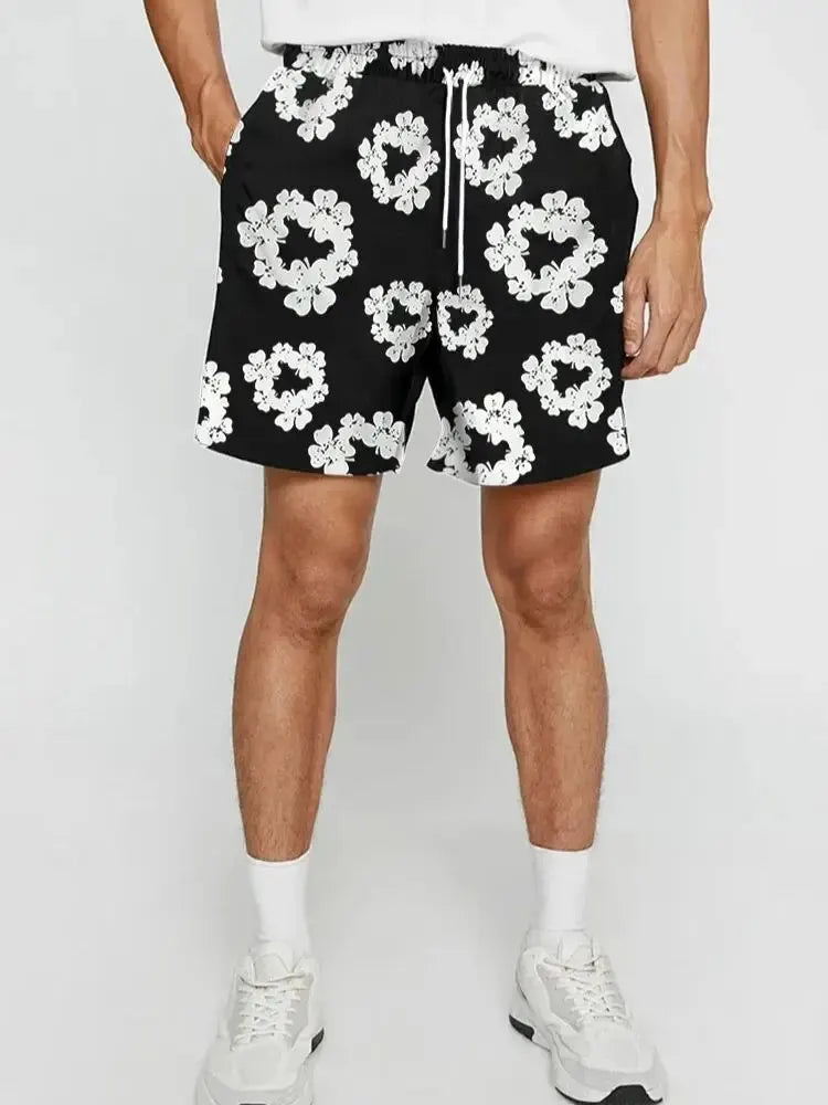 Cotton Wreath Shorts